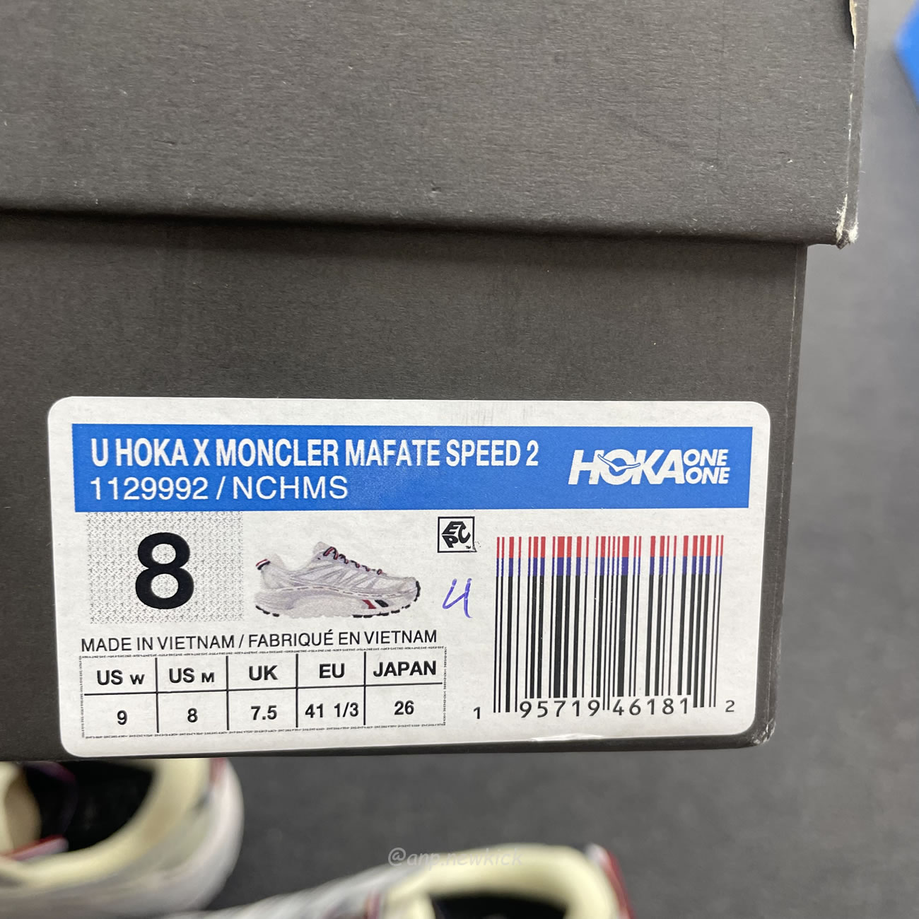 Hoka One One Mafate Speed 2 Moncler White 1129992 Nchms (3) - newkick.vip